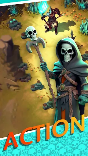 تصاویر Necromancer Hero: Skeletons 3D
