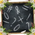 Emoji blackboard stickers