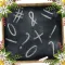 Emoji blackboard stickers