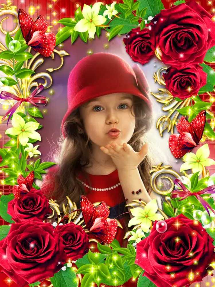 Sweet Photo Frames Hoarding iPad  Ekran Görüntüleri