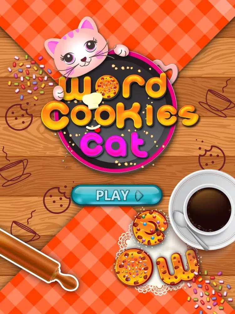 Word Cookies Cat iPad 应用截图