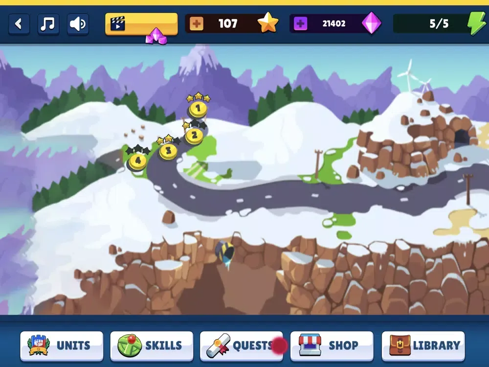Ảnh chụp màn hình của Clash Of Zombie iPad 