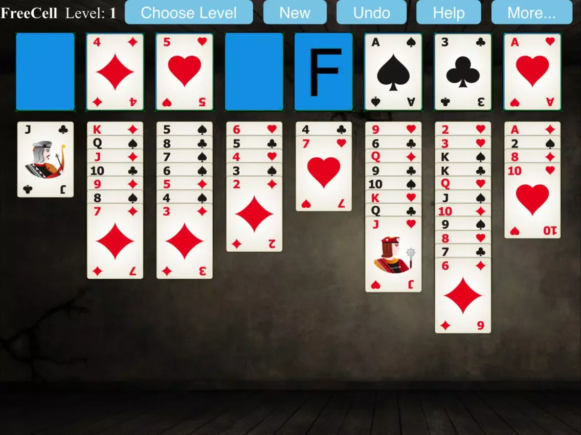 FreeCell Solitaire Game iPad  Screenshots