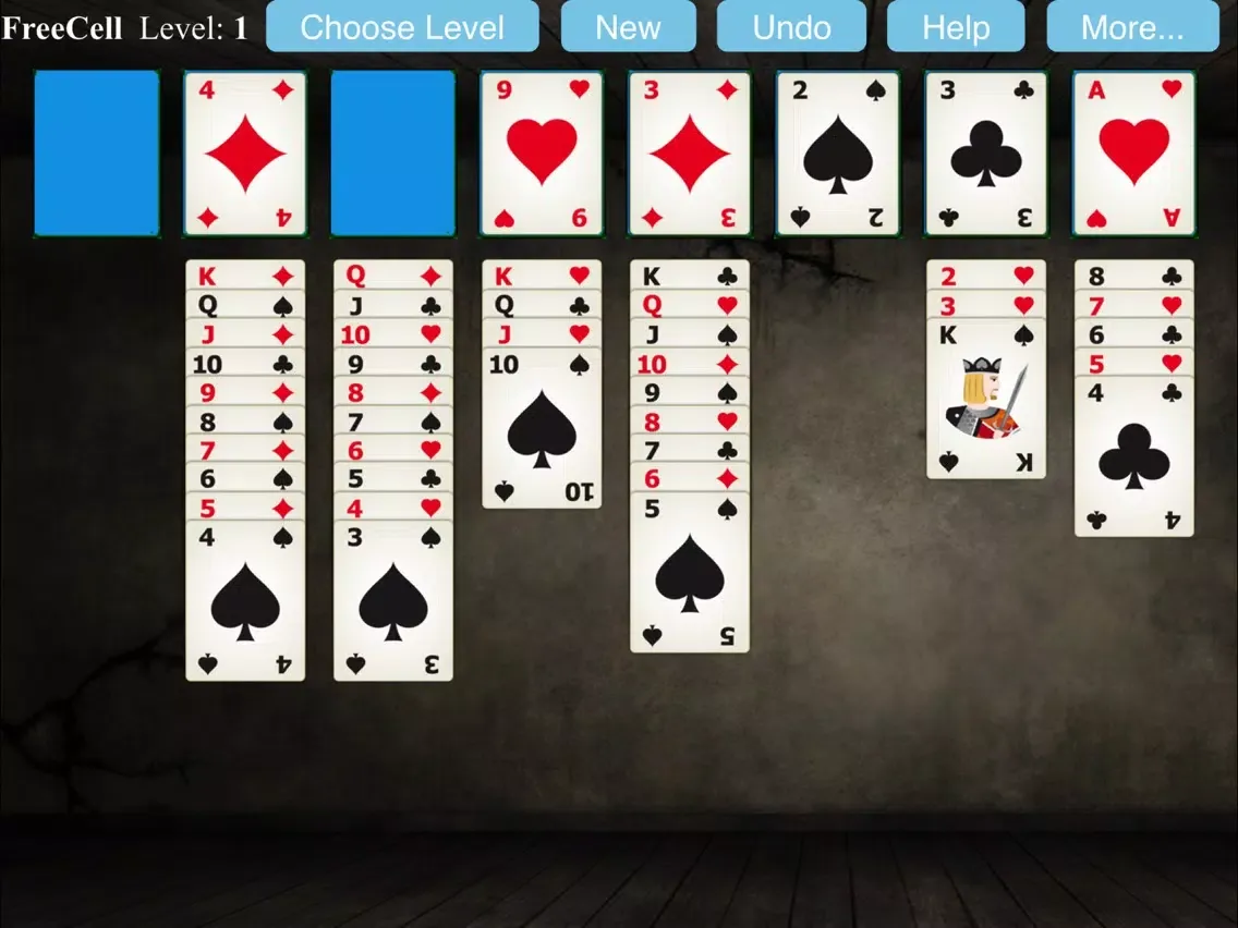 FreeCell Solitaire Game iPad  Screenshots