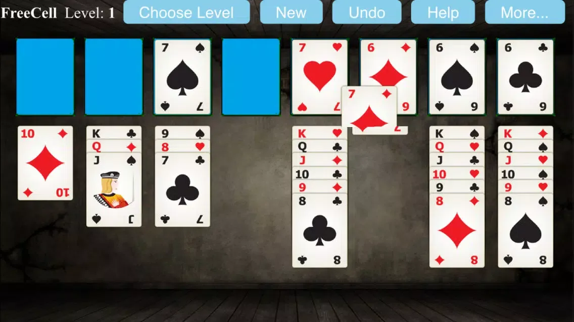 FreeCell Solitaire Game Screenshots