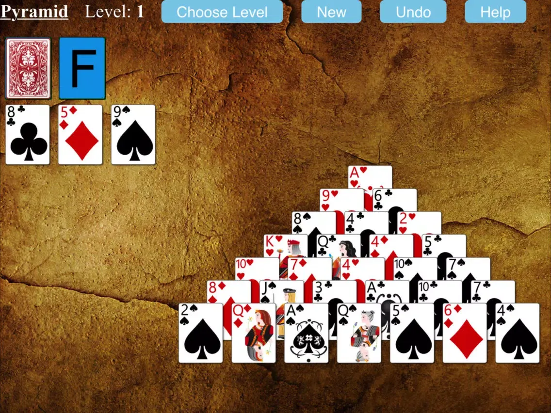 Скриншоты Pyramid Solitaire Game iPad 