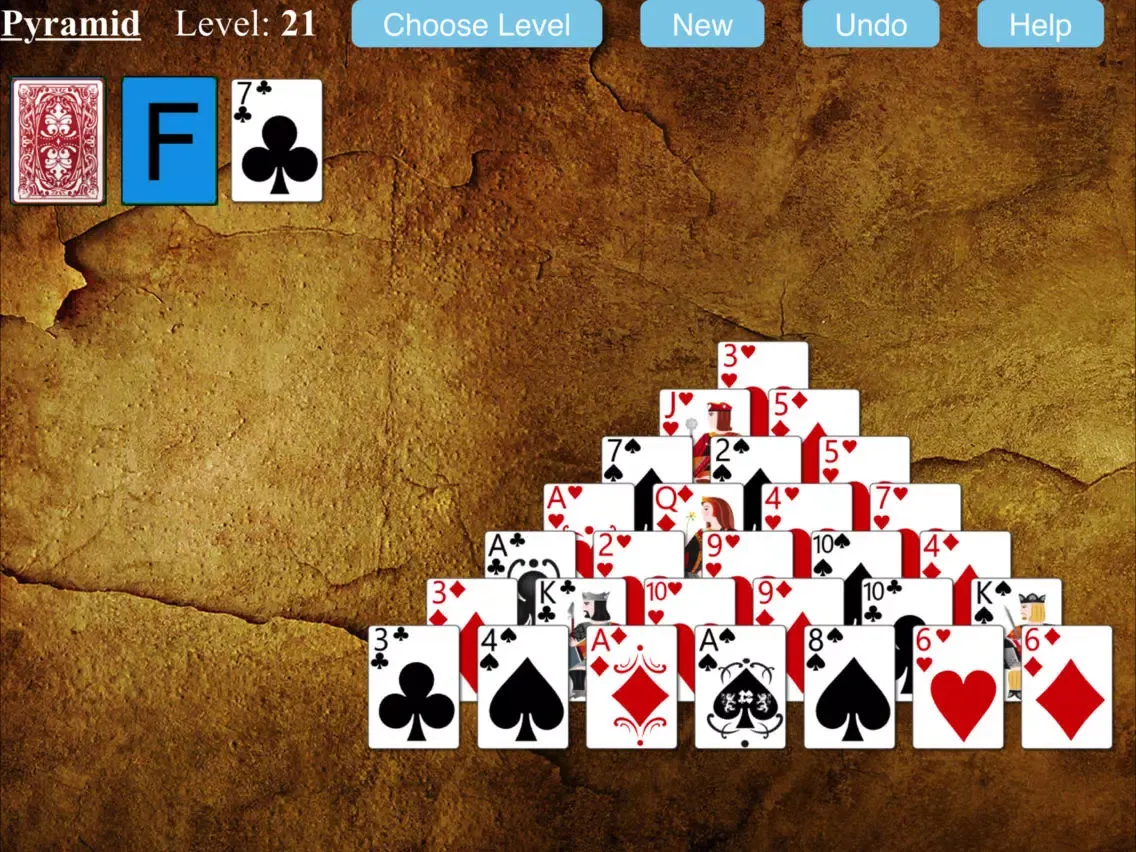 Скриншоты Pyramid Solitaire Game iPad 
