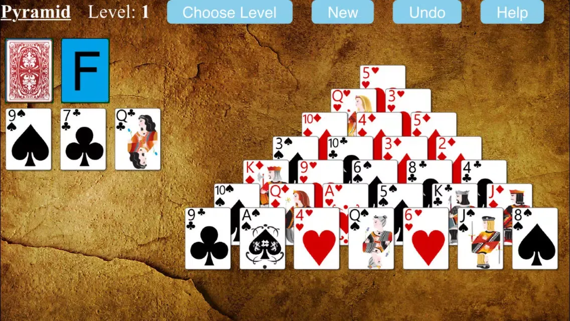 Скриншоты Pyramid Solitaire Game