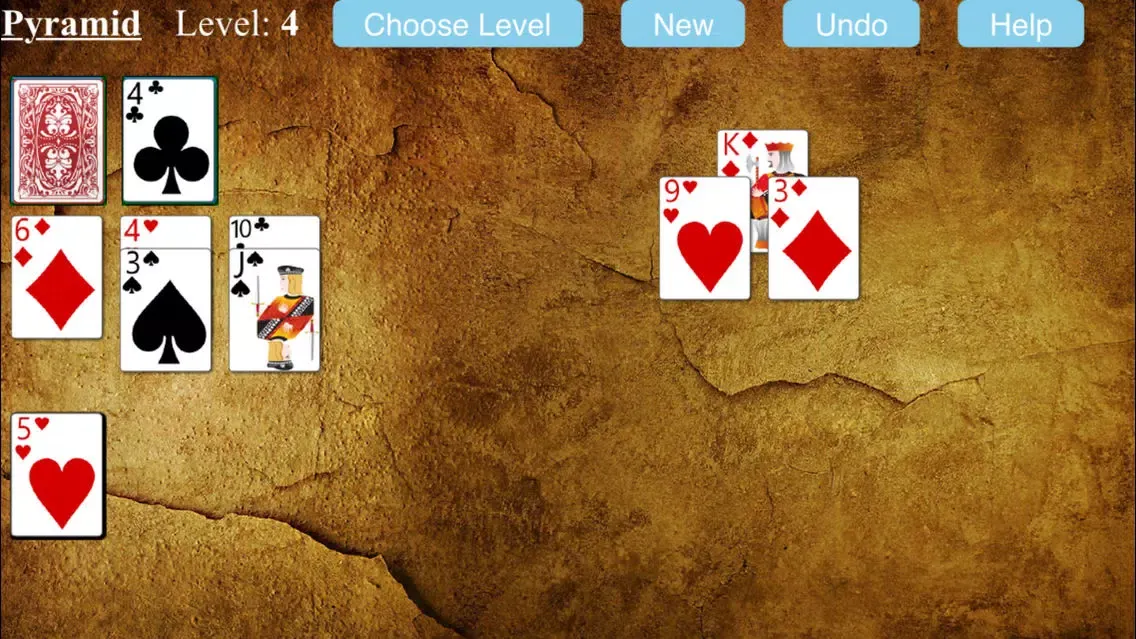 Скриншоты Pyramid Solitaire Game