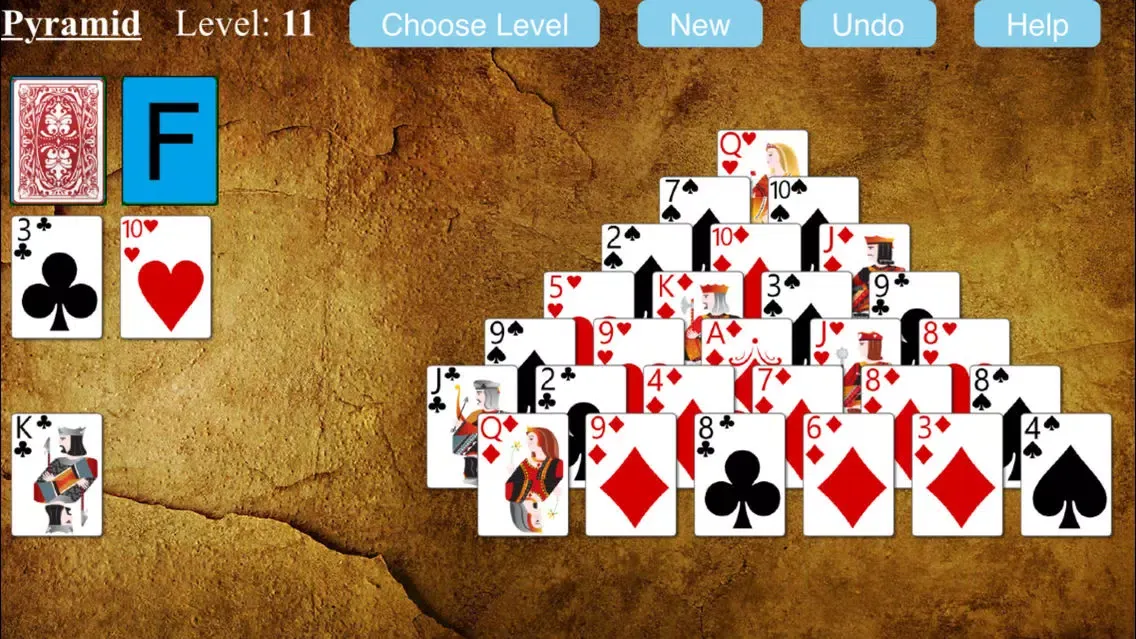 Скриншоты Pyramid Solitaire Game