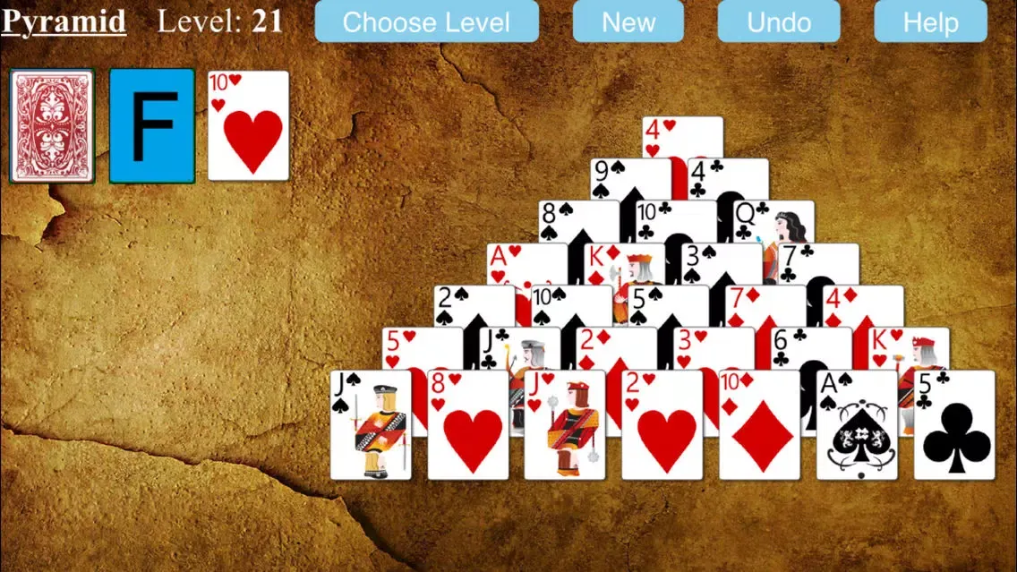Скриншоты Pyramid Solitaire Game