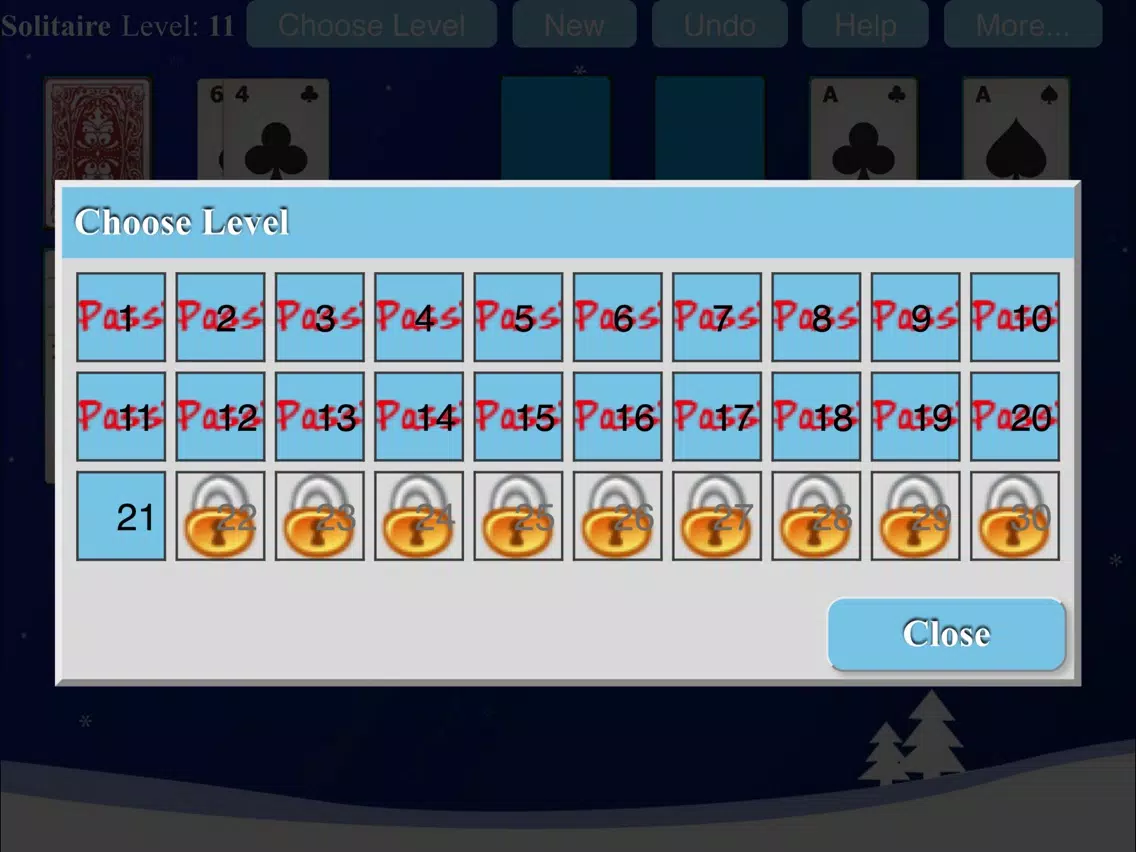 تصاویر Klondike Solitaire Game iPad 
