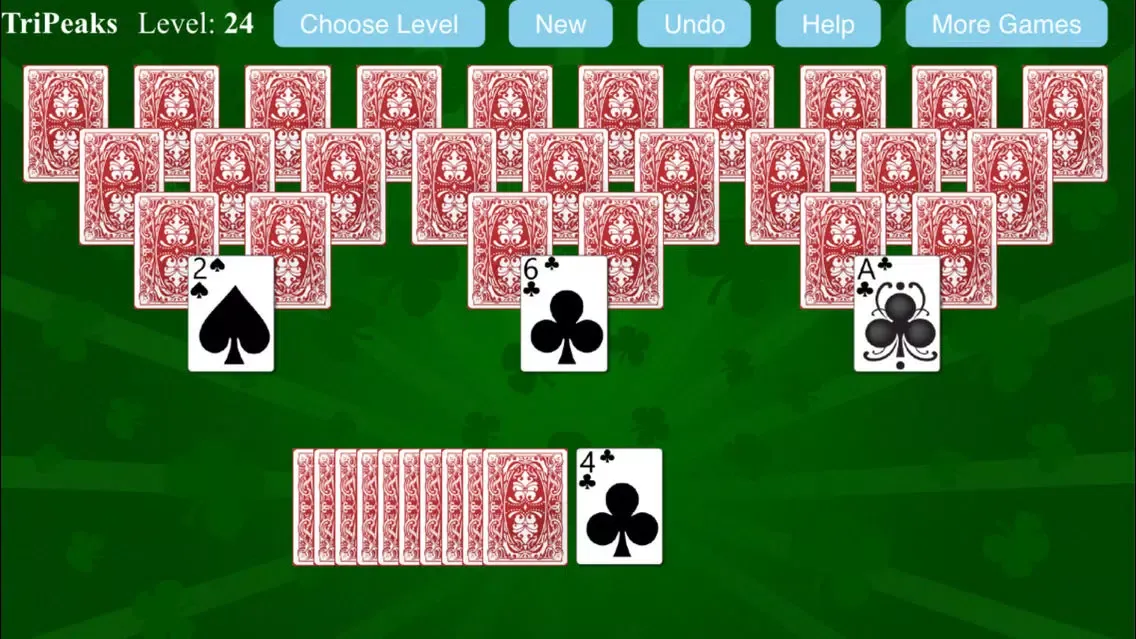 Captures d'écran de TriPeaks Solitaire Game