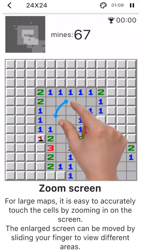 Captures d'écran de Minesweeper - Classic Game