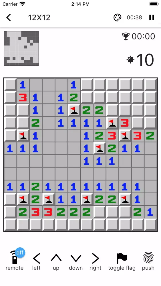 Captures d'écran de Minesweeper - Classic Game