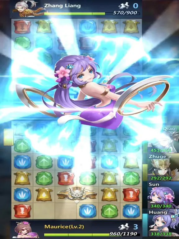 Captures d'écran de Match Three Kingdoms iPad 