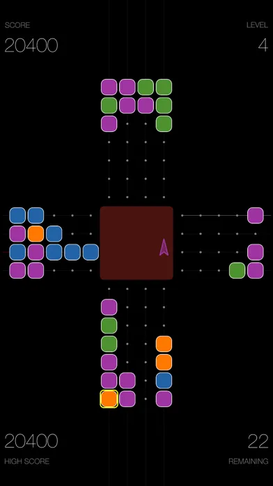 Ảnh chụp màn hình của Traxx: Tile shooter