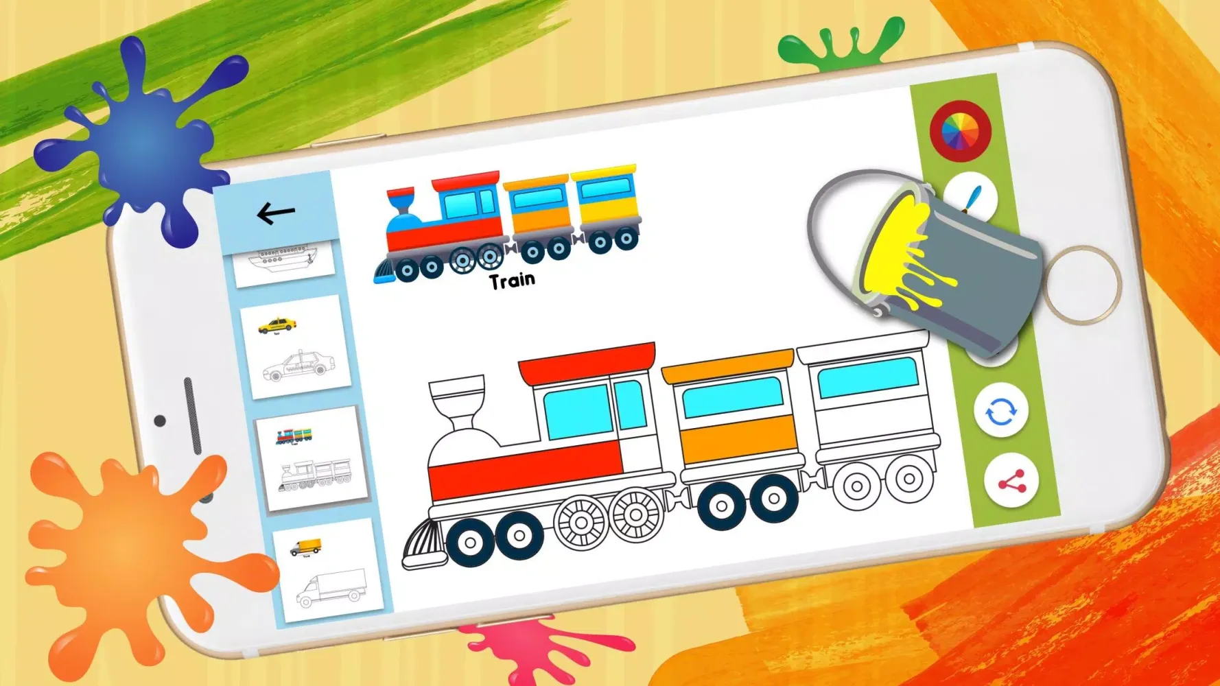 Скриншоты Coloring Book Kids