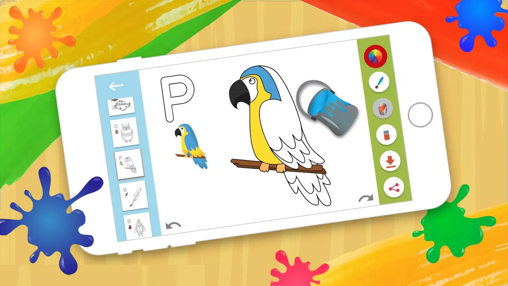 Скриншоты Coloring Book Kids