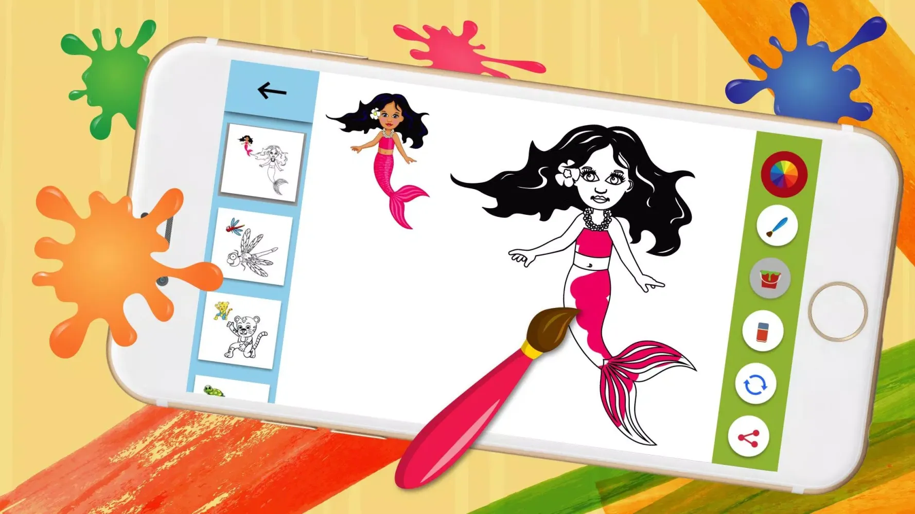 Скриншоты Coloring Book Kids