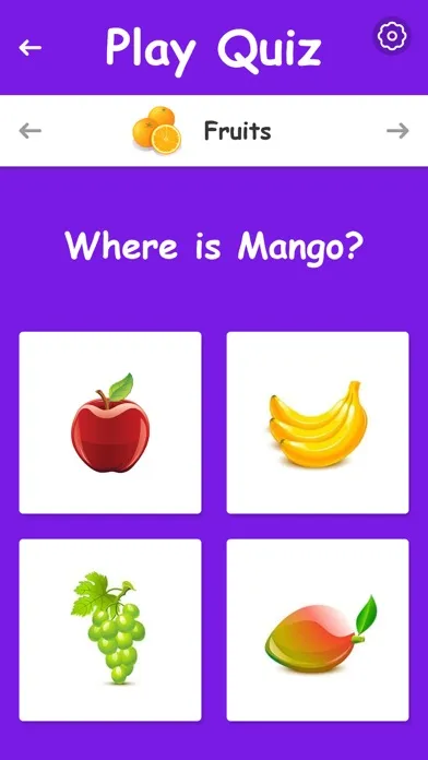 Nursery Fun Learning & Quiz سکرین شاٹس