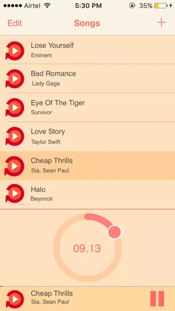 Скриншоты Replay Music Player with Timer
