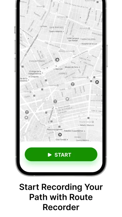 ภาพหน้าจอของ My Route Recorder