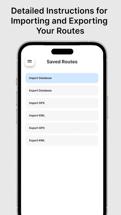 ภาพหน้าจอของ My Route Recorder