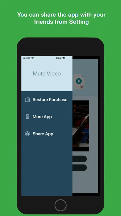 Ảnh chụp màn hình của Video Mute - Mute Video