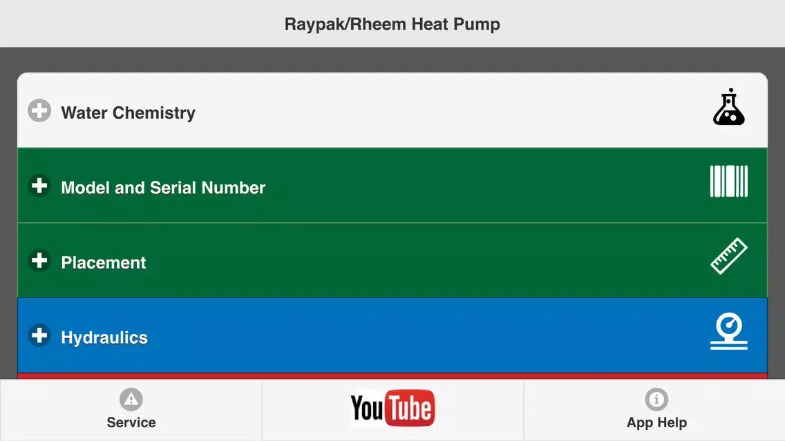 Raypak Tool Box - Heat Pump স্ক্রিনশট