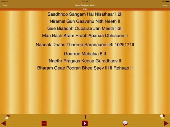 Zrzuty ekranu Dukh Bhanjani Sahib Audio iPad 