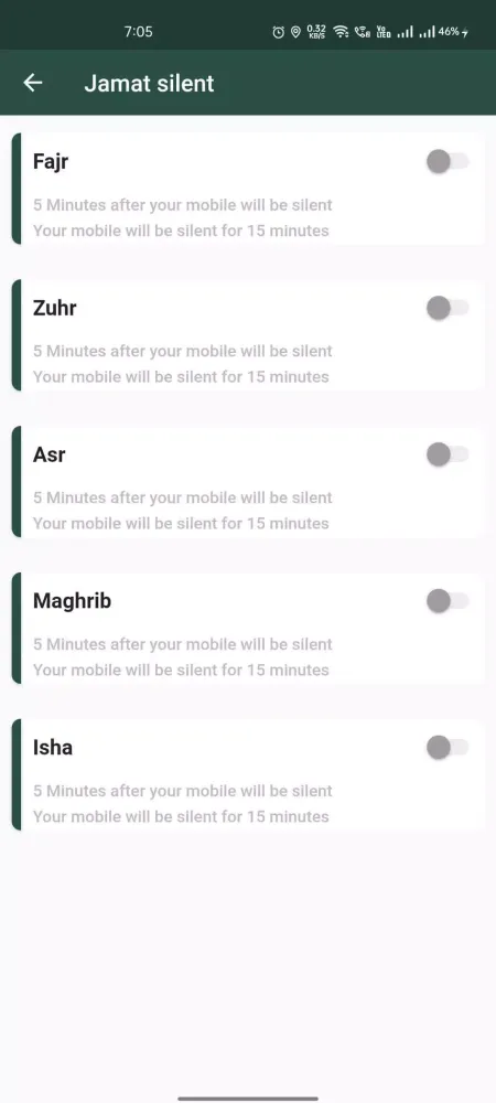 Raza Prayer Times应用截图