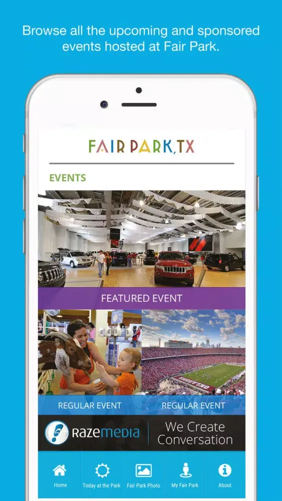 Zrzuty ekranu Fair Park TX Mobile Guide