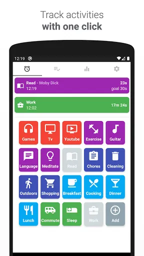 Simple Time Tracker スクリーンショット