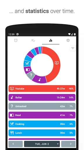 Simple Time Tracker スクリーンショット