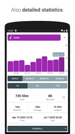 Simple Time Tracker スクリーンショット