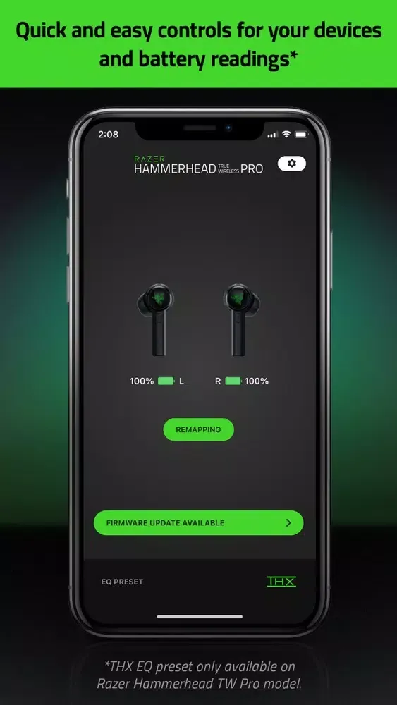 Razer Hammerhead True Wireless Screenshots