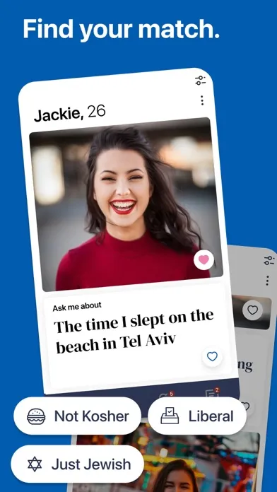 Tribe - Jewish Dating App Screenshots
