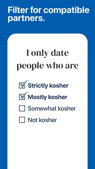 Tribe - Jewish Dating App Screenshots