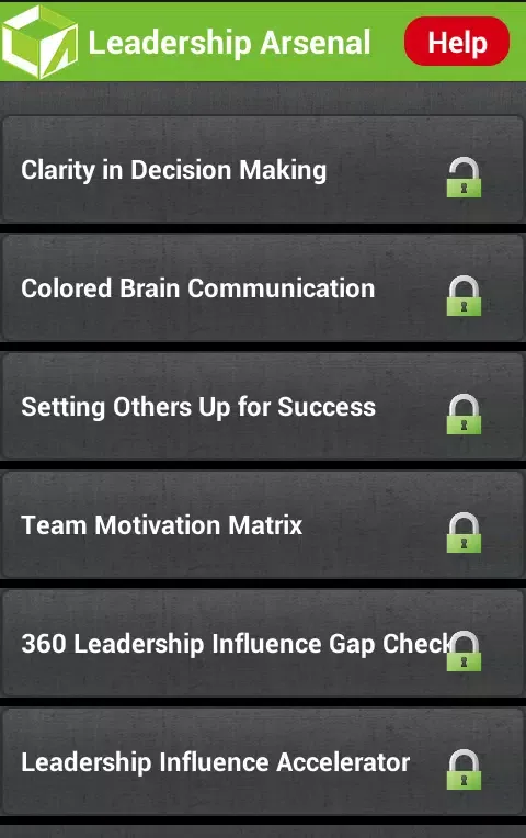 Leadership Arsenal Screenshots