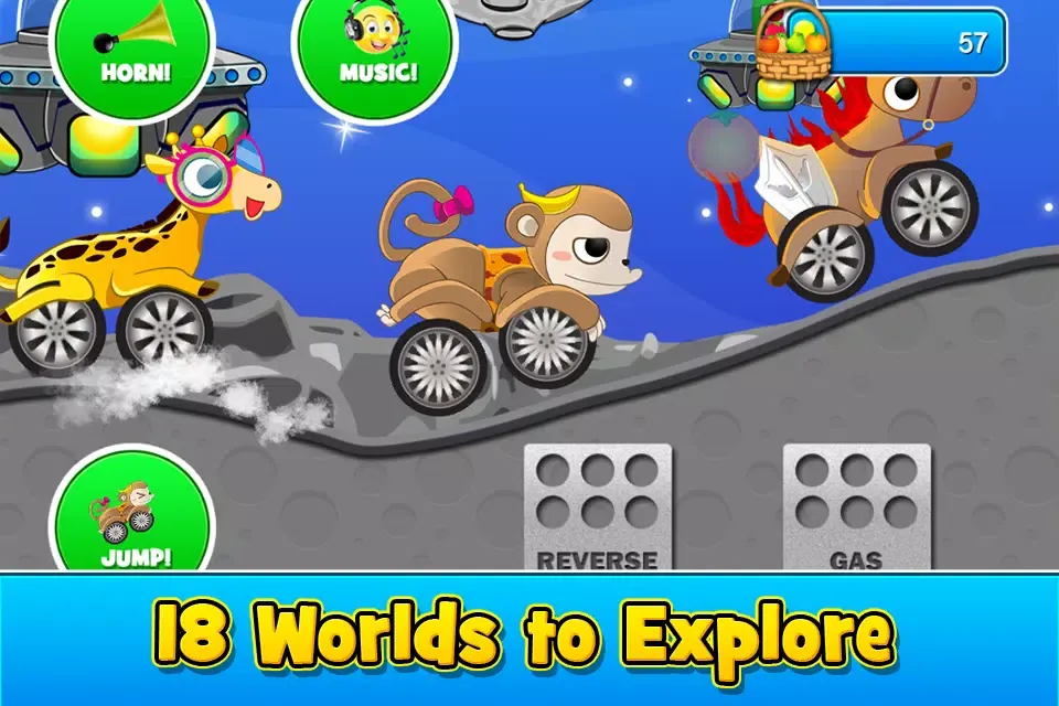 Скриншоты Animal Cars Kids Racing Game