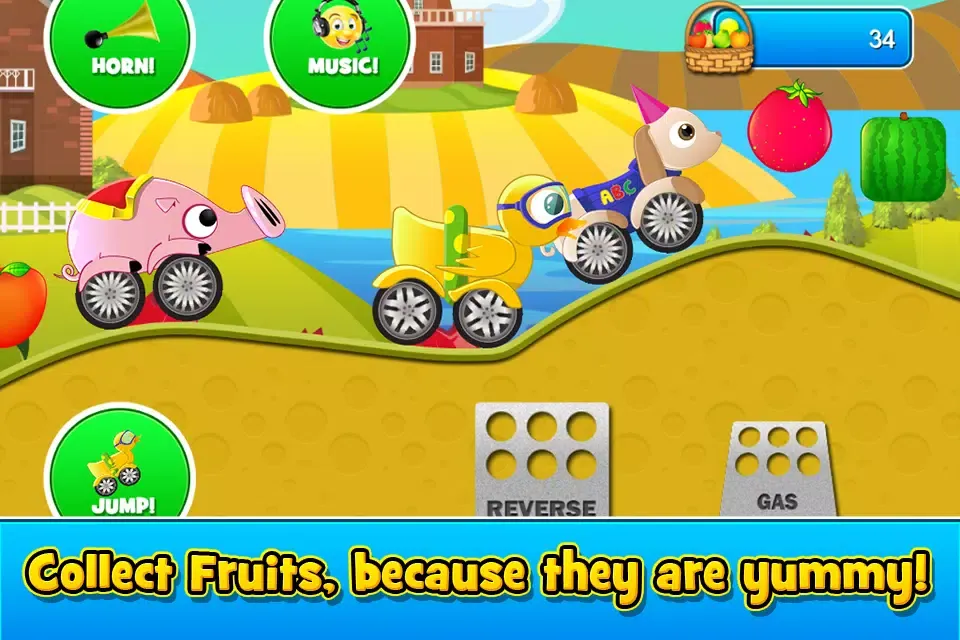 Скриншоты Animal Cars Kids Racing Game