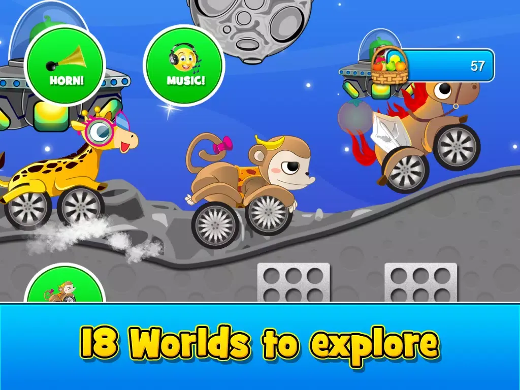 Скриншоты Animal Cars Kids Racing Game