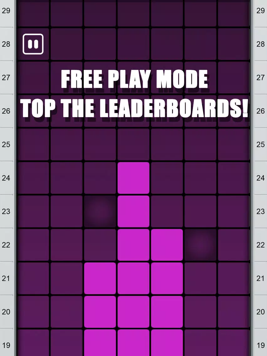 Tangkapan skrin Block Stacker iPad 