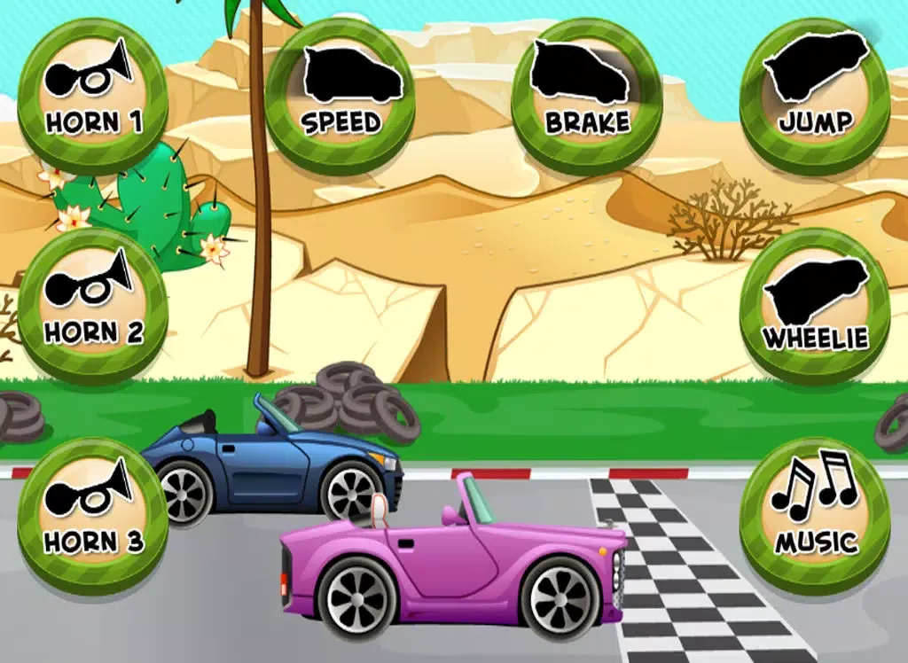صور Car Race Game for Toddlers and Kids iPad 