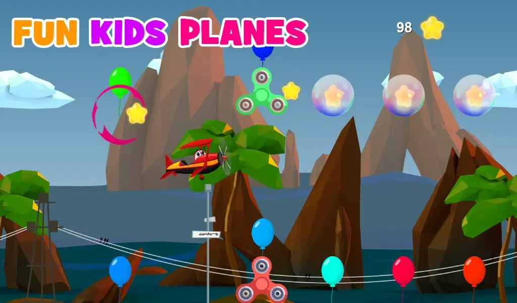 Fun Kids Planes Game Screenshots