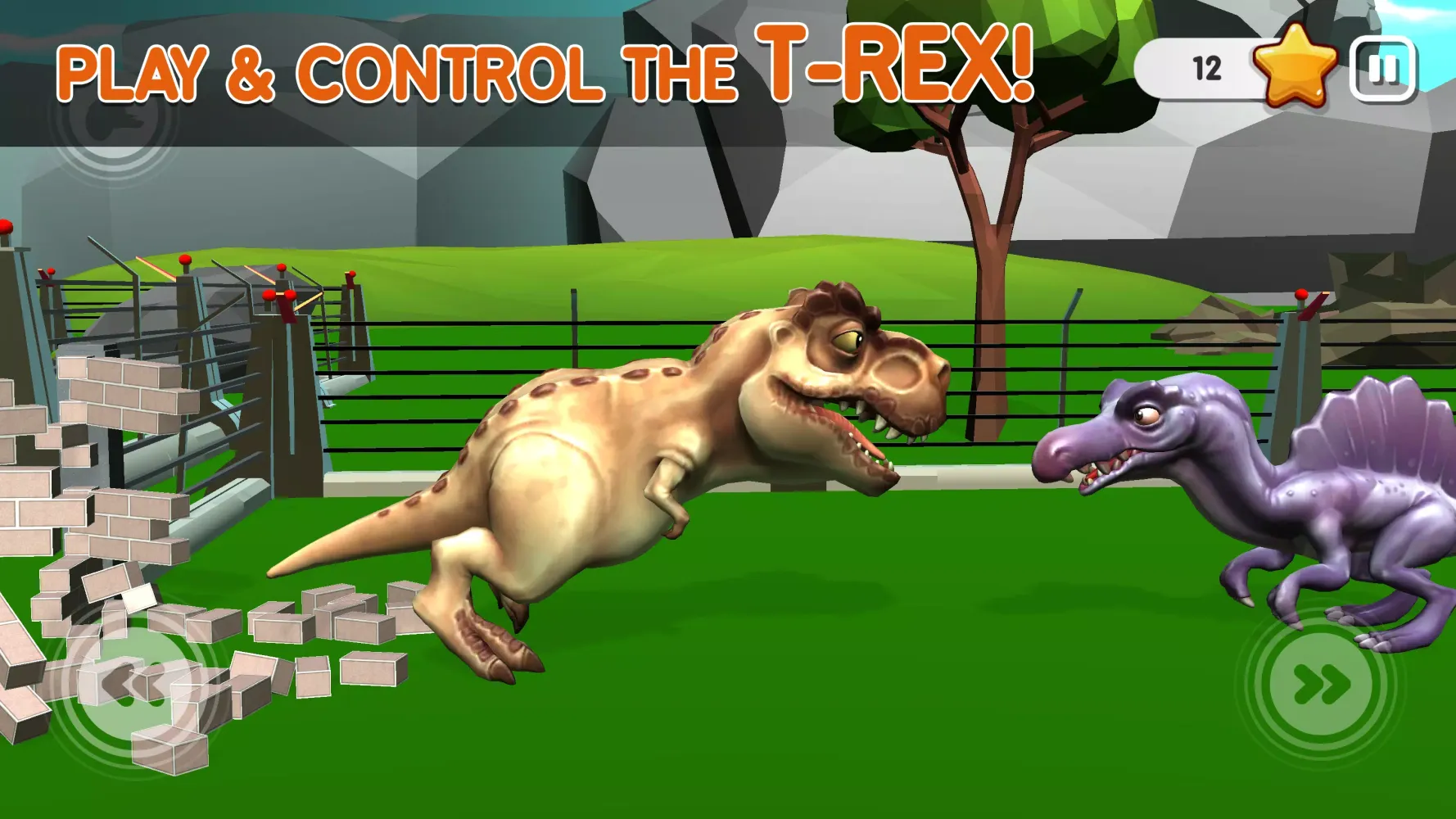 Capturas de pantalla de Dinosaur Park Game