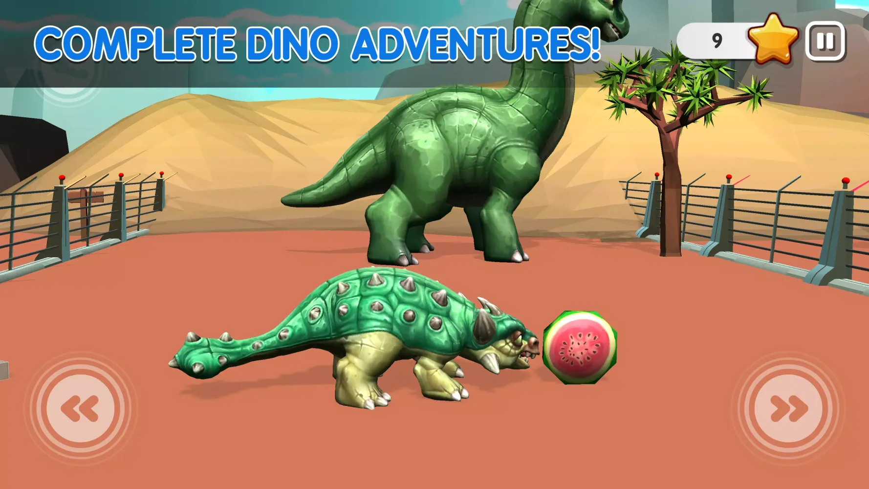 Capturas de pantalla de Dinosaur Park Game