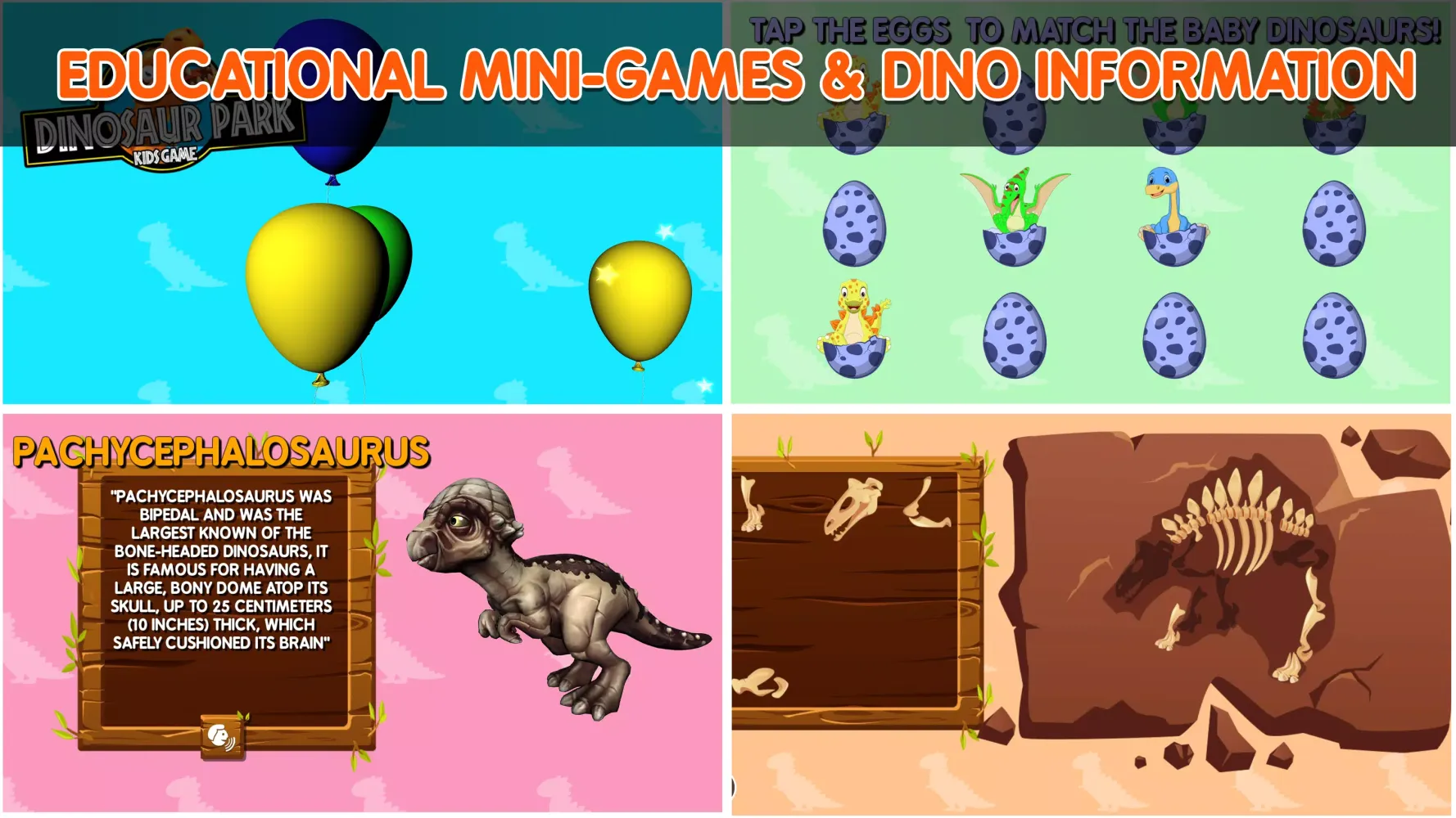 Capturas de pantalla de Dinosaur Park Game