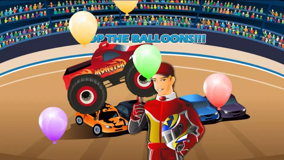 Capturas de pantalla de Monster Truck Game for Kids